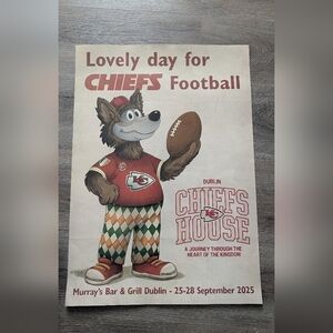 Chiefs Football Poster